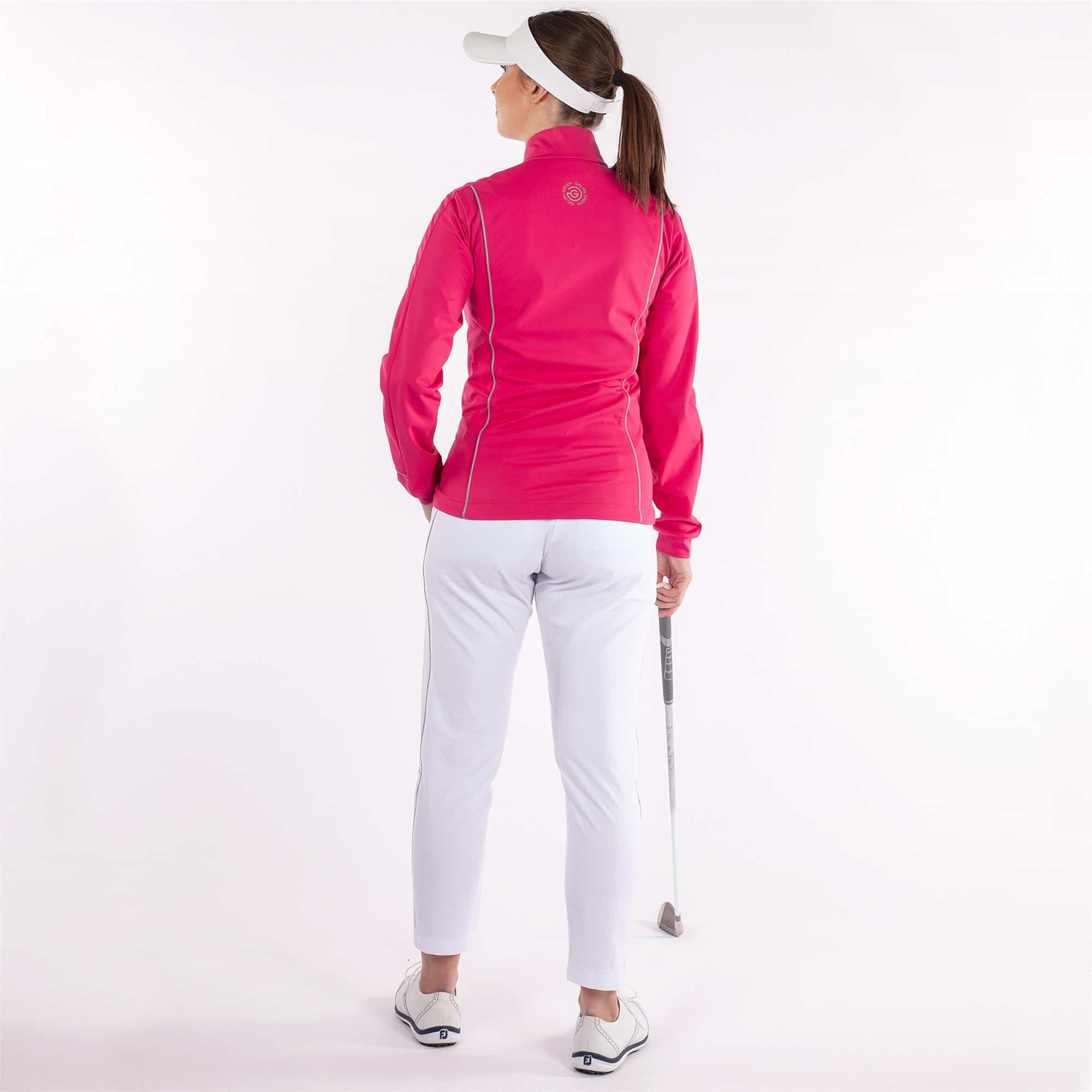 Galvin Green Leila Interface Ladies Golf Jacket Deep Pink/Reflex